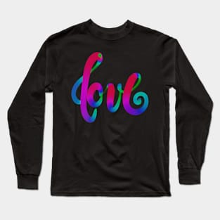 Groovy love Long Sleeve T-Shirt